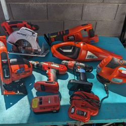 Black And Decker Tools Set