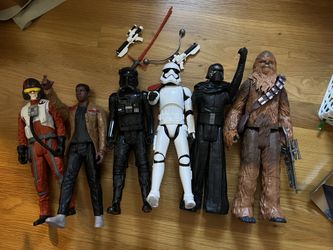 Star Wars 12” Hasbro Action Figures Lot