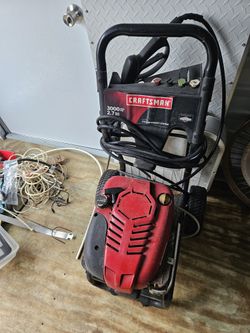 Craftsman Pressure Washer 3000 Psi. 2.7