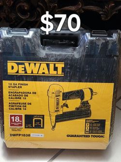 DEWALT 16GA  FINISH STAPLER 