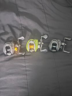 Bundle of 3 Lews Bait Casters