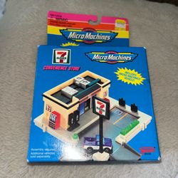 Micro Machines 7-11 Convenience Store Galoob #65058 (1996) Seven Eleven Open Box $50