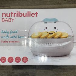 New Nutribullet Baby Turbo Steamer 