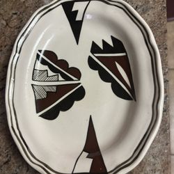 5.00 Mela Tenerio   ( acoma)  7” Plate 