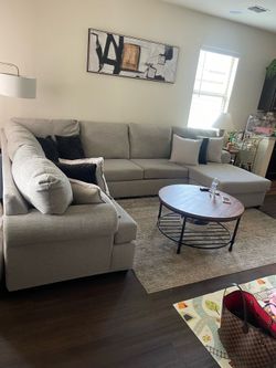 Large U shaped modular sofa