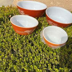 Vintage Pyrex Wheat Harvest 