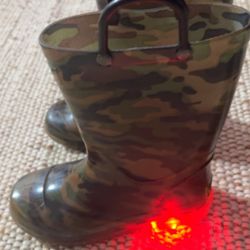 Kids) Rain Boots Camp size 12
