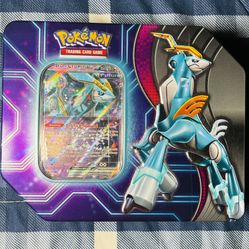 Pokemon Trading Card Games Paradox Destinie on Crown ex Tin New Sealed