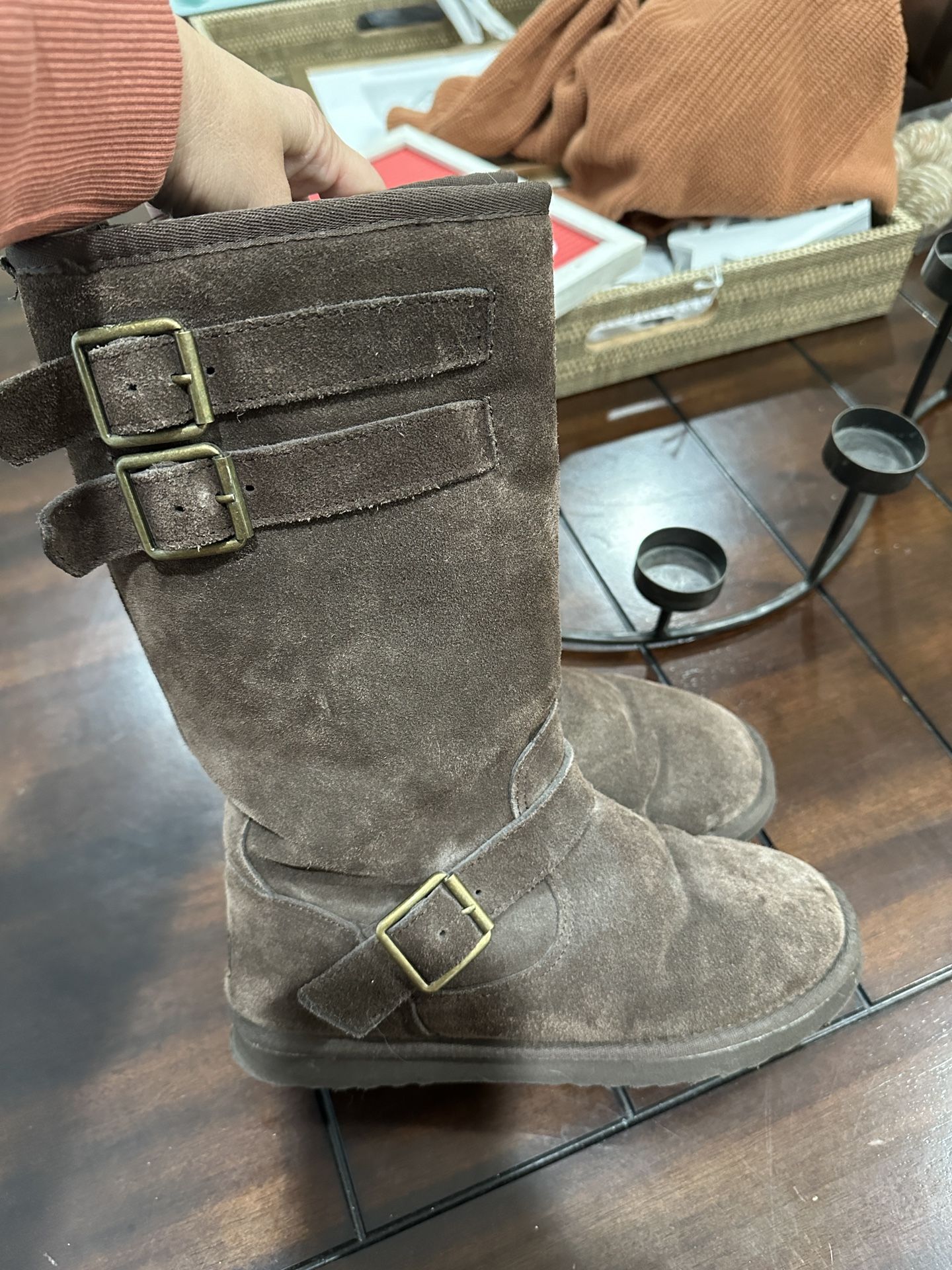 $5 Boots. I also have these in Black.