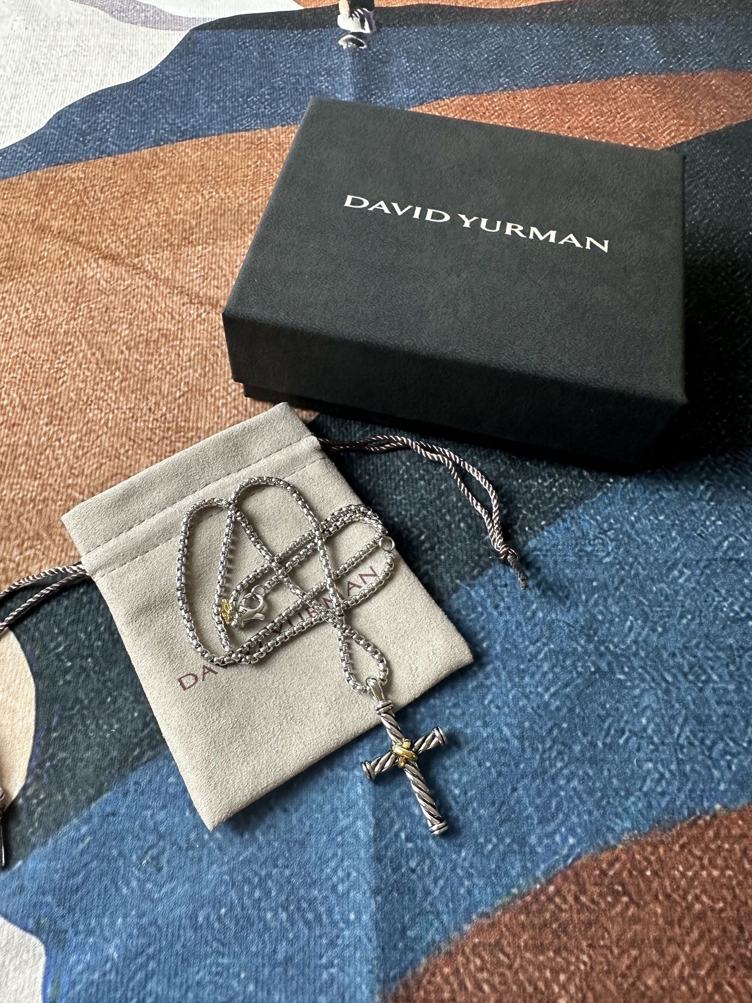 David Yurman Cross Necklace