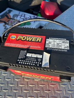 NAPA Power Car Battery