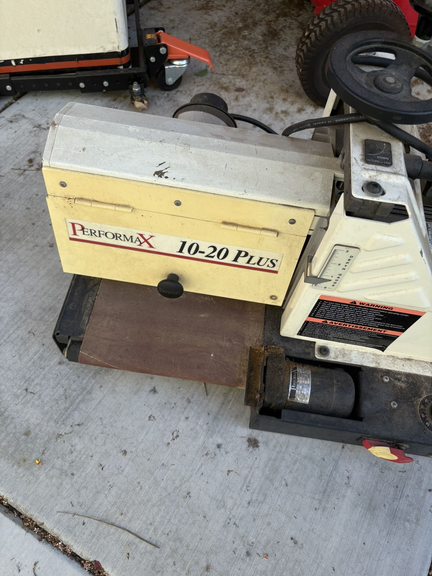 Performax 10-20 Plus Drum Sander