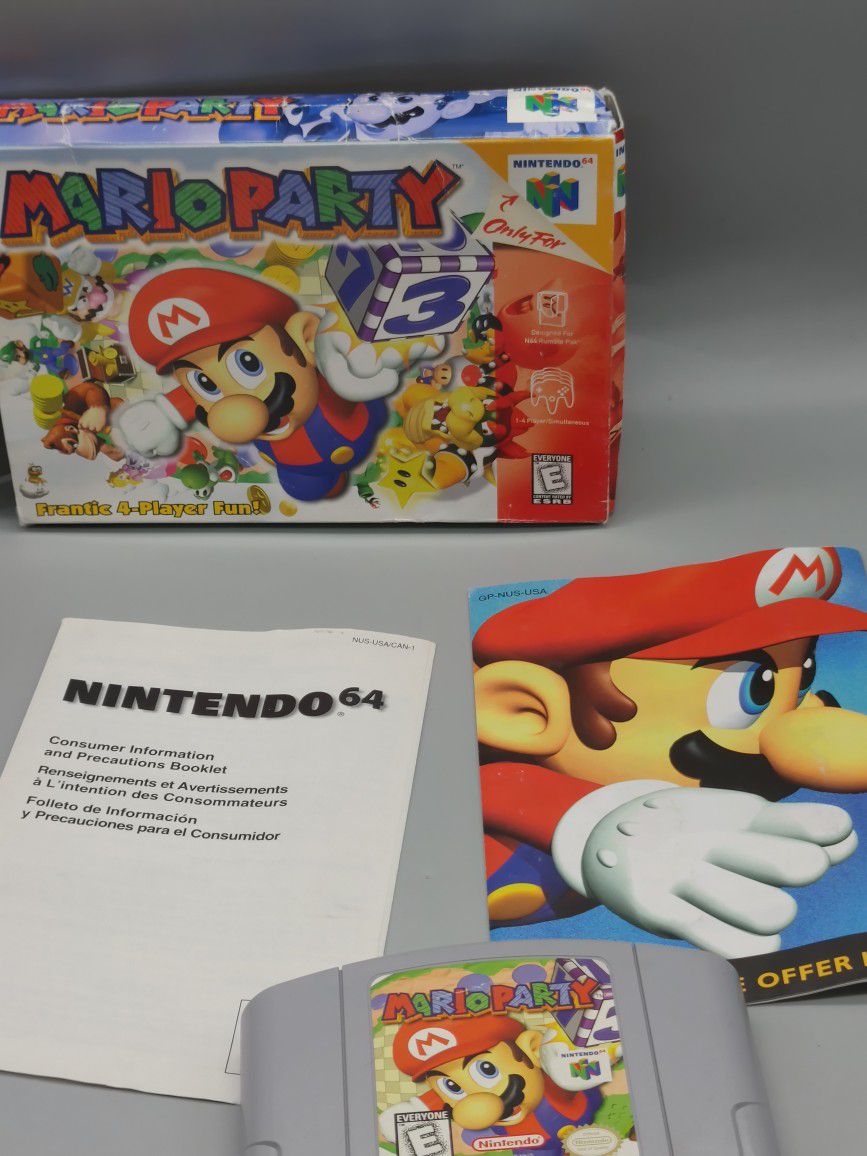 N64 Mario Party Nintendo 64