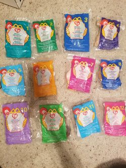 McDonald's TY beanie babies 1999