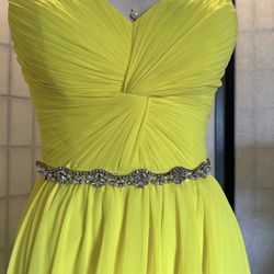 Yellow Flowy dress 