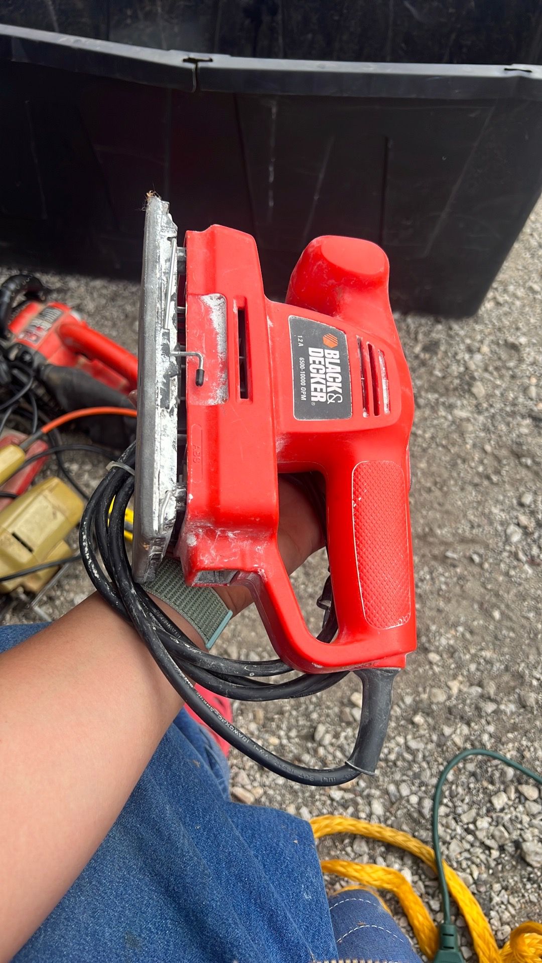 Black and decker sander