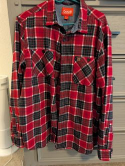 Coleman long sleeve flannel shirt
