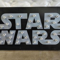 Pottery Barns Star Wars Wood Frame