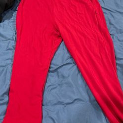 Red Pantsuit 
