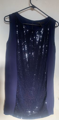BCBGMAXAZRIA silk dress sz 4 with through pocket see pics