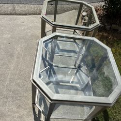 Glass End Tables