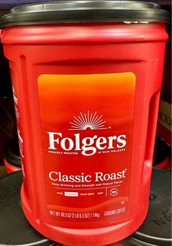 FOLGERS CLASSIC ROAST, LARGE, 40.3 OZ (23% OFF SALE)
