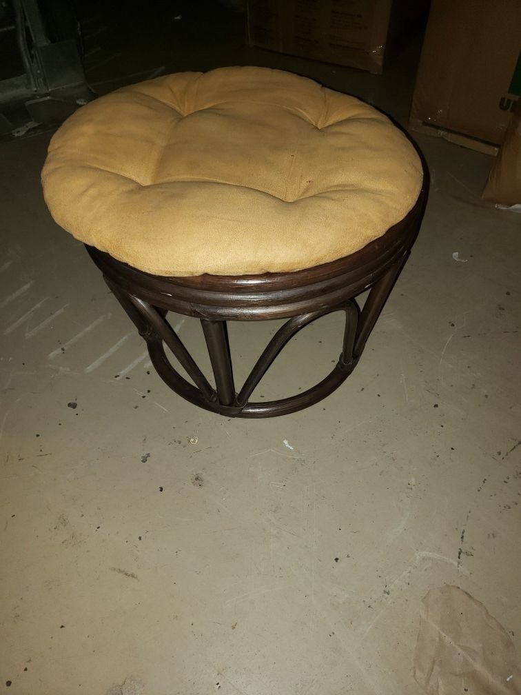 Wooden foot stool