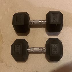 35 Lbs Dumbbells Set Of 2 For $35