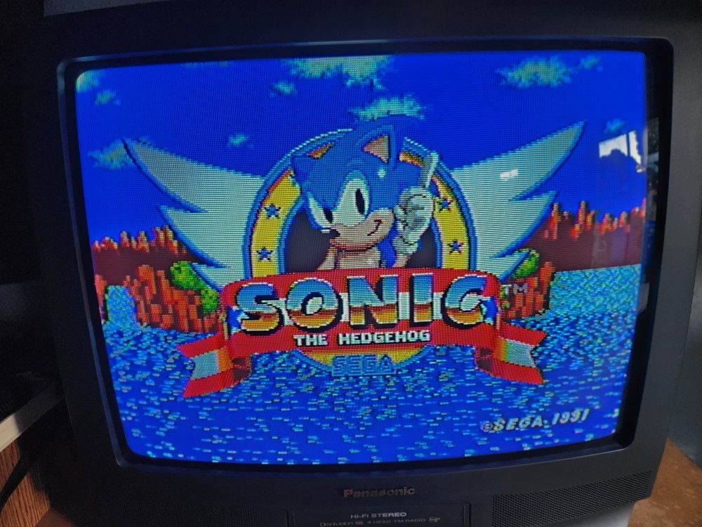 Panasonic 27inch Tube Tv/VCR Combo ๐บ