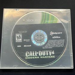 Call Of Duty 4 Modern Warfare Xbox 360 Disc Only