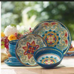 Vajilla De 12 Piezas Melanina 