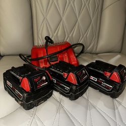 Milwaukee Battery And Charger