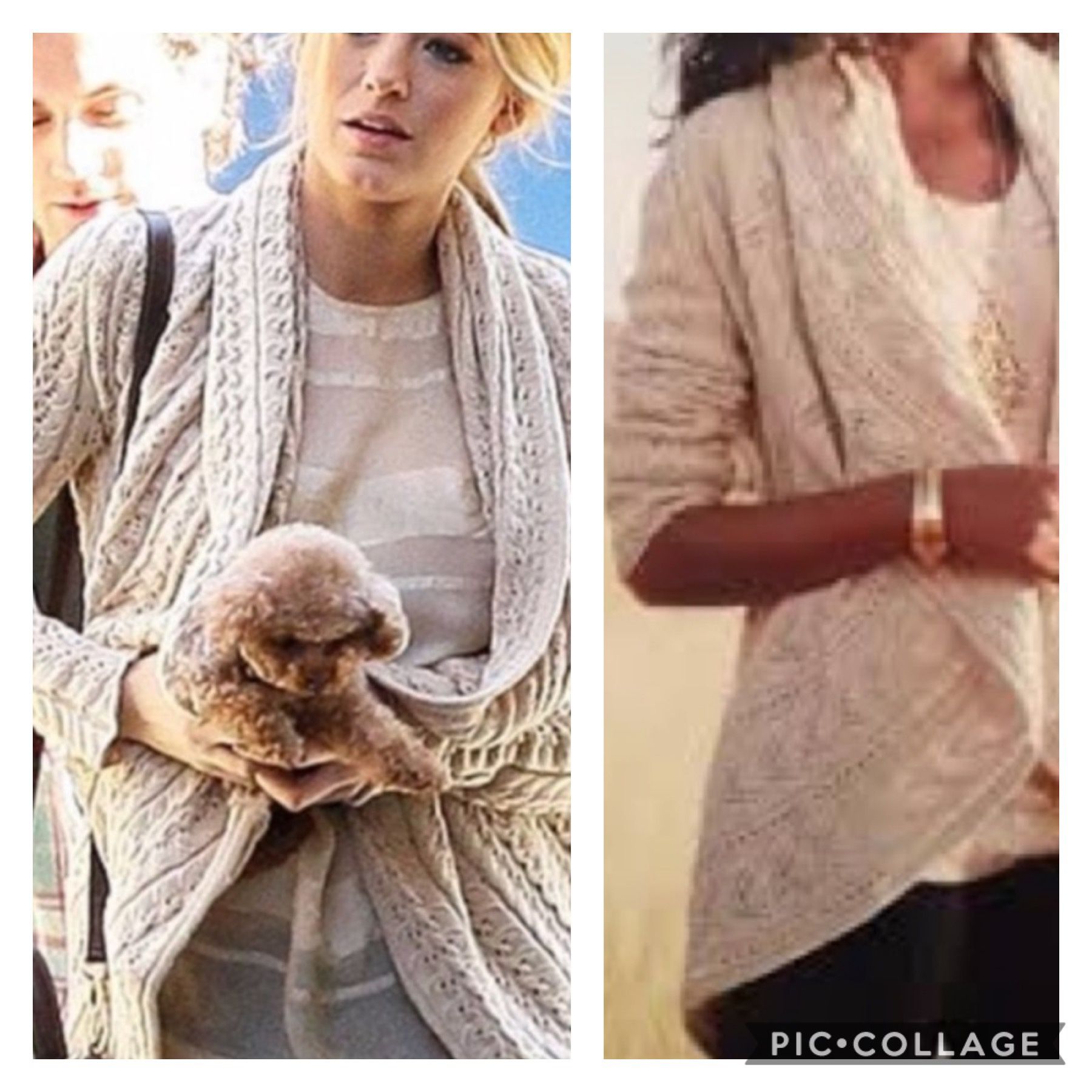 CAbi Circle Sweater Shawl collar crochet cardigan Oatmeal off white/neutral color 20” across underarms 23” shoulder to bottom of sleeve 28” should