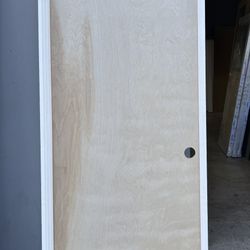 Interior Unit 2/4 x 7/0 SCBIRCH LH Outswing Door 