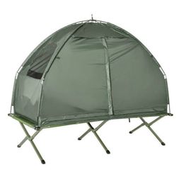 Camping tent cot with carry bag