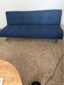 Blue Futon