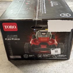 Toro 60V Max Flex-Force Power System 21" Brushless Lithium-Ion Push Lawn Mower.