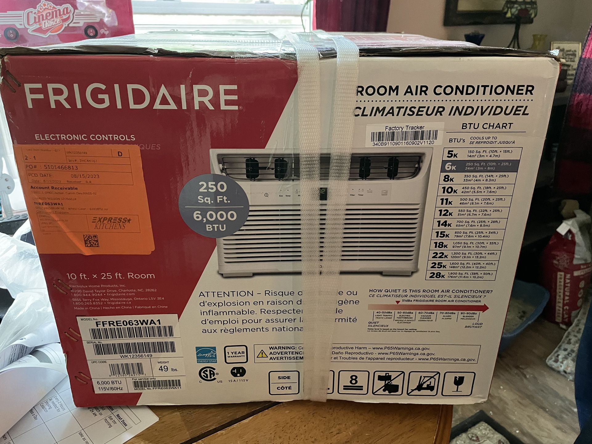Air Conditioner 6,000 BTU