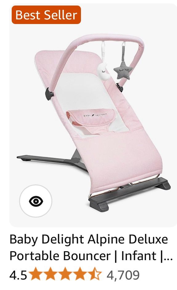 Baby Delight Alpine Deluxe Portable Bouncer