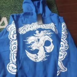 HELL STAR BLUE HOODIE