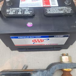 Brand New Battery And Tow Hitch