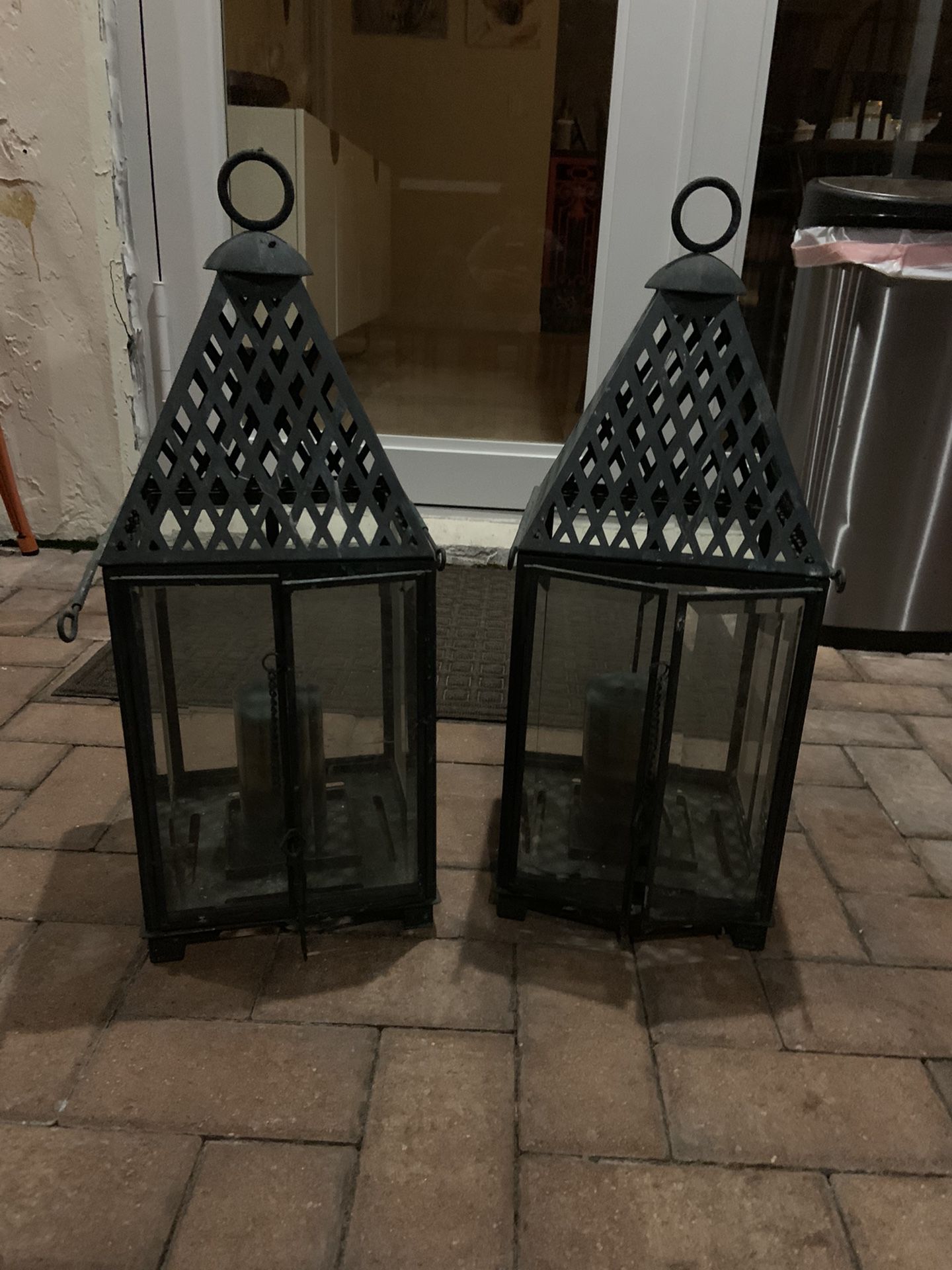 Frontgate candle holders
