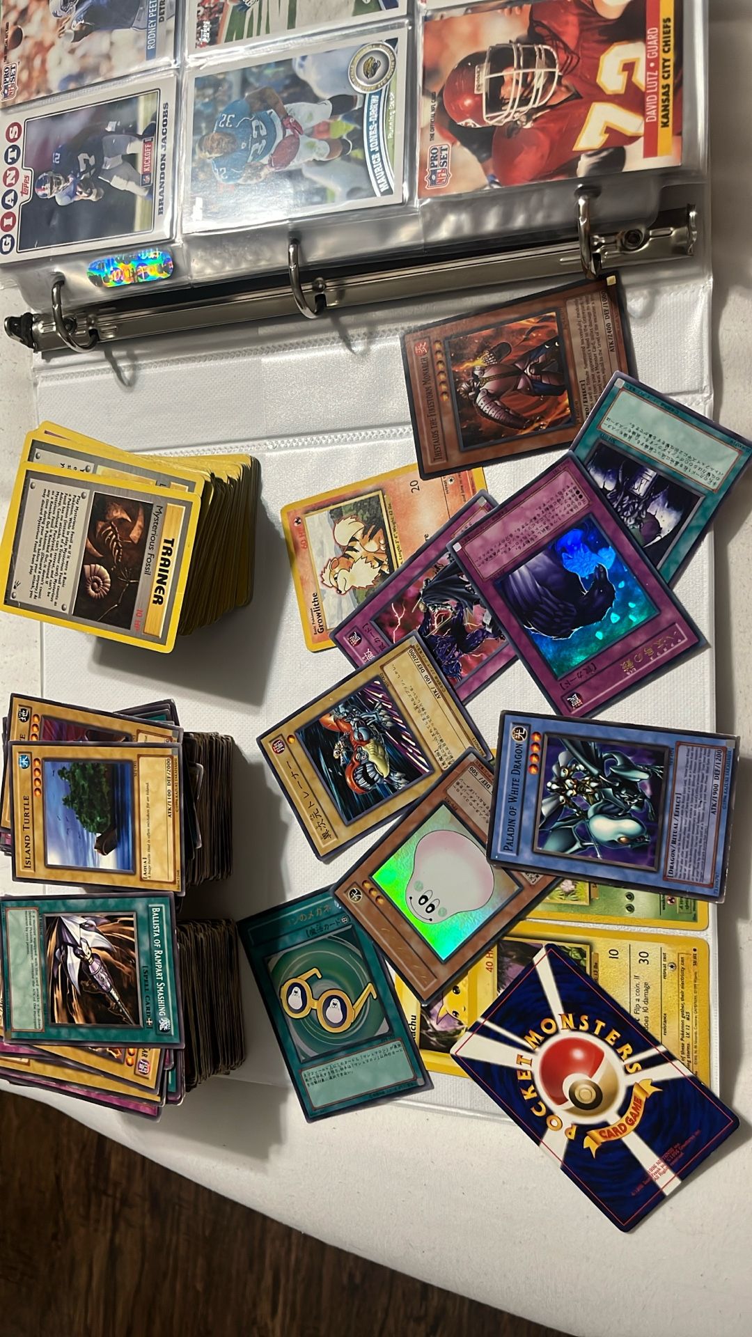 Stacks Of 1(contact info removed) Pokémon/yugioh