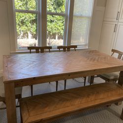 Dining Table And Bench 