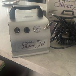 Iwata silver Jet Air Brush (for makeup,etc)