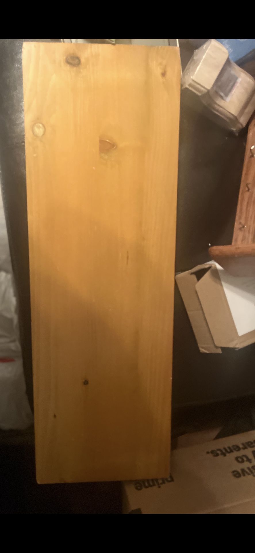 Solid Wood Floating Shelf 
