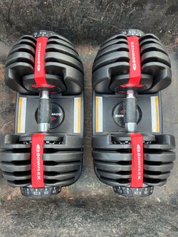 Bowflex Selecttech 552 adjustable dumbbell set weights
