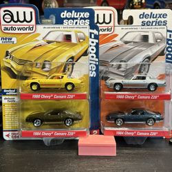 Autoworld Diecast Chevy Camaro Sets 