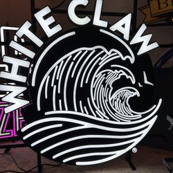 White Claw Hard Seltzer LED