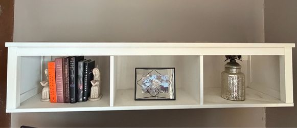 IKEA Hemnes pine wall shelf